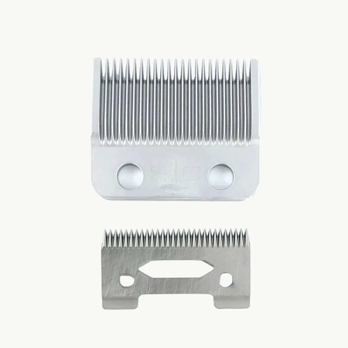Stylecraft Fixed Stainless Steal Taper Blade + Ceramic Deep Tooth Cutting Blade (Clipper) Set