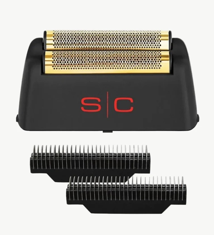 S|C SC555G Rebel Gold Titanium Foil Head + 2 Stainless Steel Crunchy Cutter
