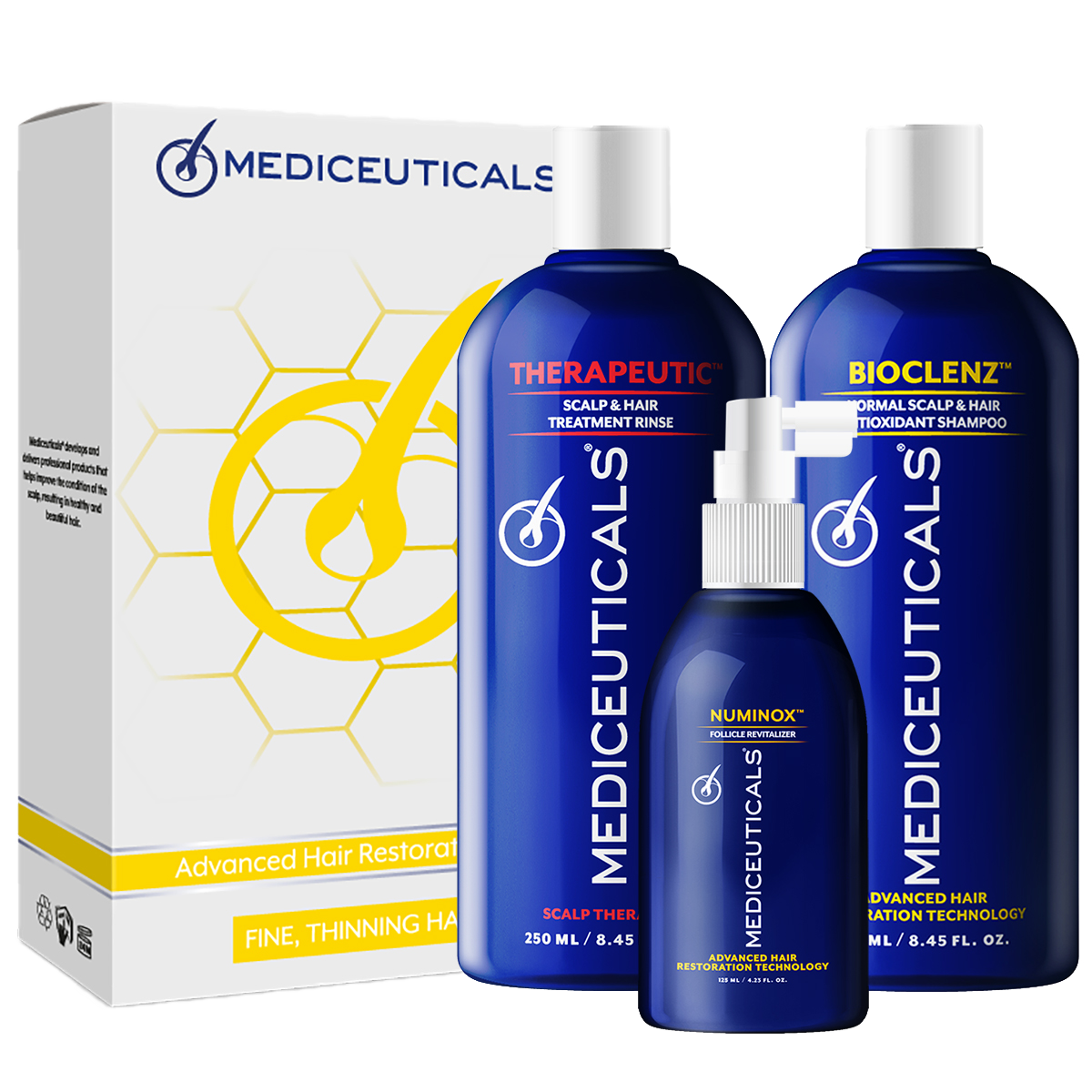 Advanced Hair Restoration Kit Fine (For Men)