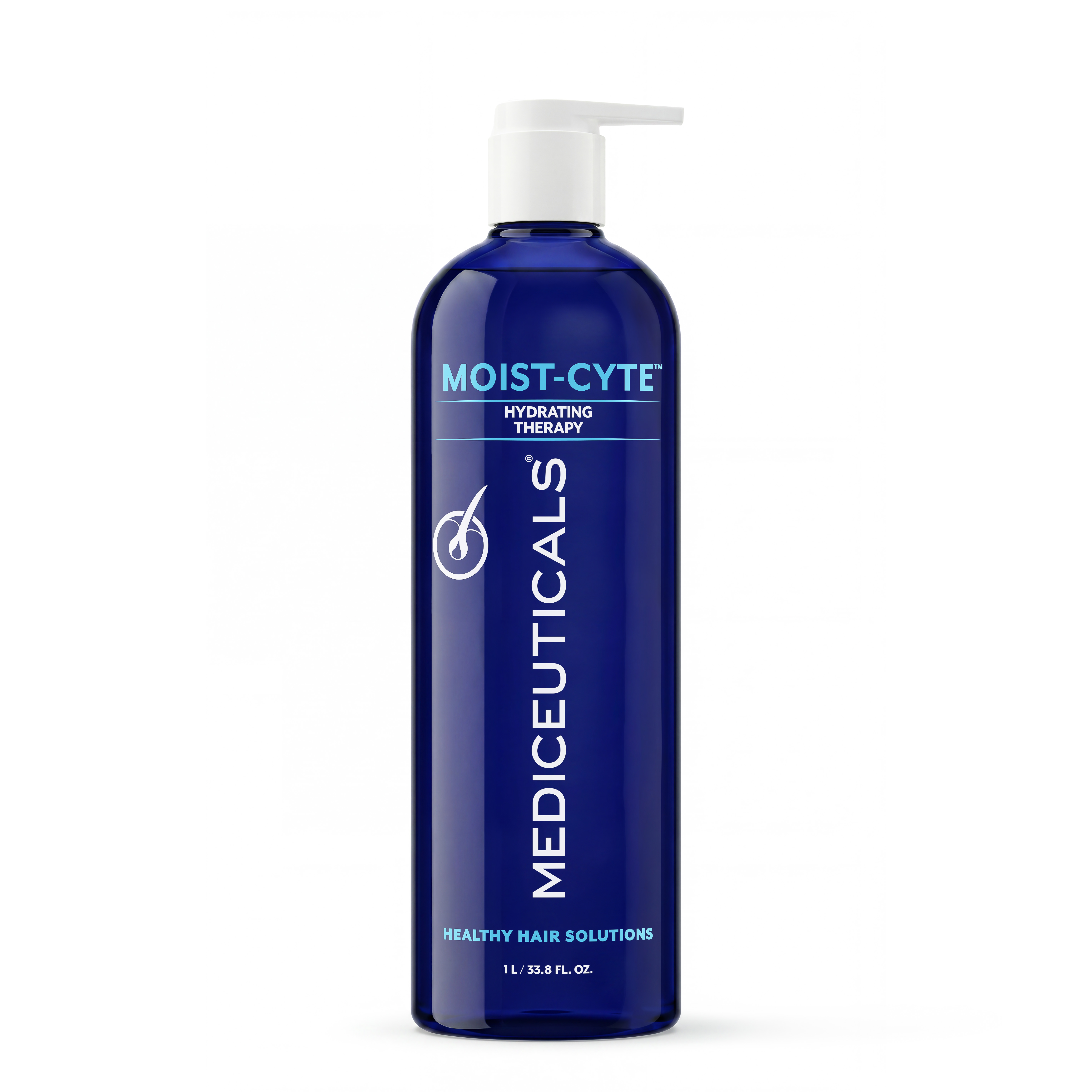 Moist-Cyte Hydrating Conditioner for Curly, Dry and Unmanageable Hair 33.8oz